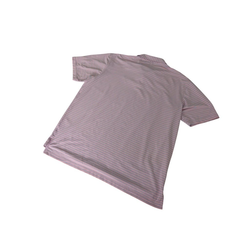 Peter Millar Summer‎ Comfort Polo Shirts Mens XL Lot of 2 Stripe Blue Pink Golf - Picture 3 of 9